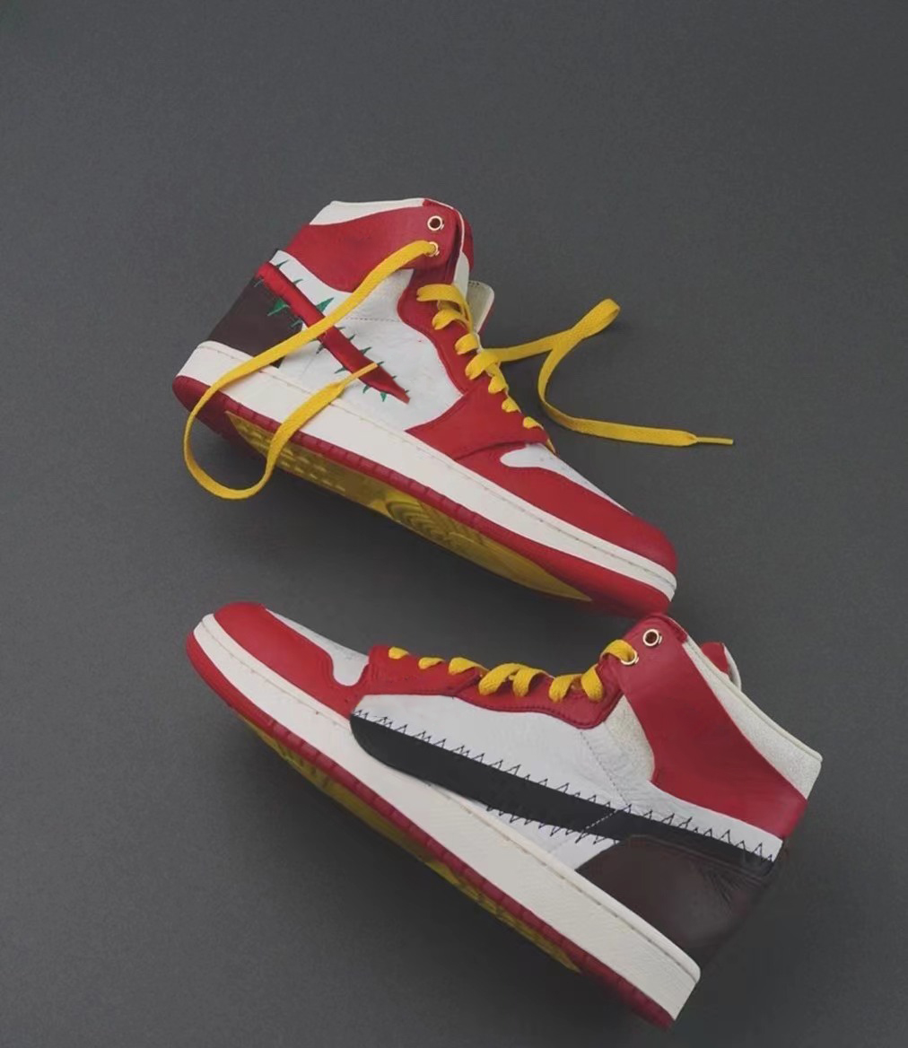 Teyana Taylor x 1 Zoom CMFT 2 A Rose Jumpman 1 OG horn Rose Anti slip Durable Shock Absorbent High Top Vintage Basketball Shoe for Women's Red and Black
Teyana Taylor x 1 Zoom CMFT 2 A Rose Jumpman 1 OG horn Rose Anti slip Durable Shock Absorbent High Top Vintage Basketball Shoe for Women's Red and Black