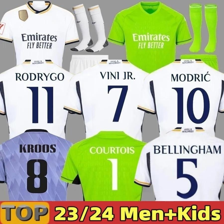 BELLINGHAM 23 24 VINI JR Soccer Jerseys FANS Player RODRGO CAMAVINGA TCHOUAMENI 2023 2024 Football Shirt Kids Real Madrids MODRIC VALVERDE ALABA Camiseta De Futbol, 23 24 gk kids
BELLINGHAM 23 24 VINI JR Soccer Jerseys FANS Player RODRGO CAMAVINGA TCHOUAMENI 2023 2024 Football Shirt Kids Real Madrids MODRIC VALVERDE ALABA Camiseta De Futbol, 23 24 gk kids