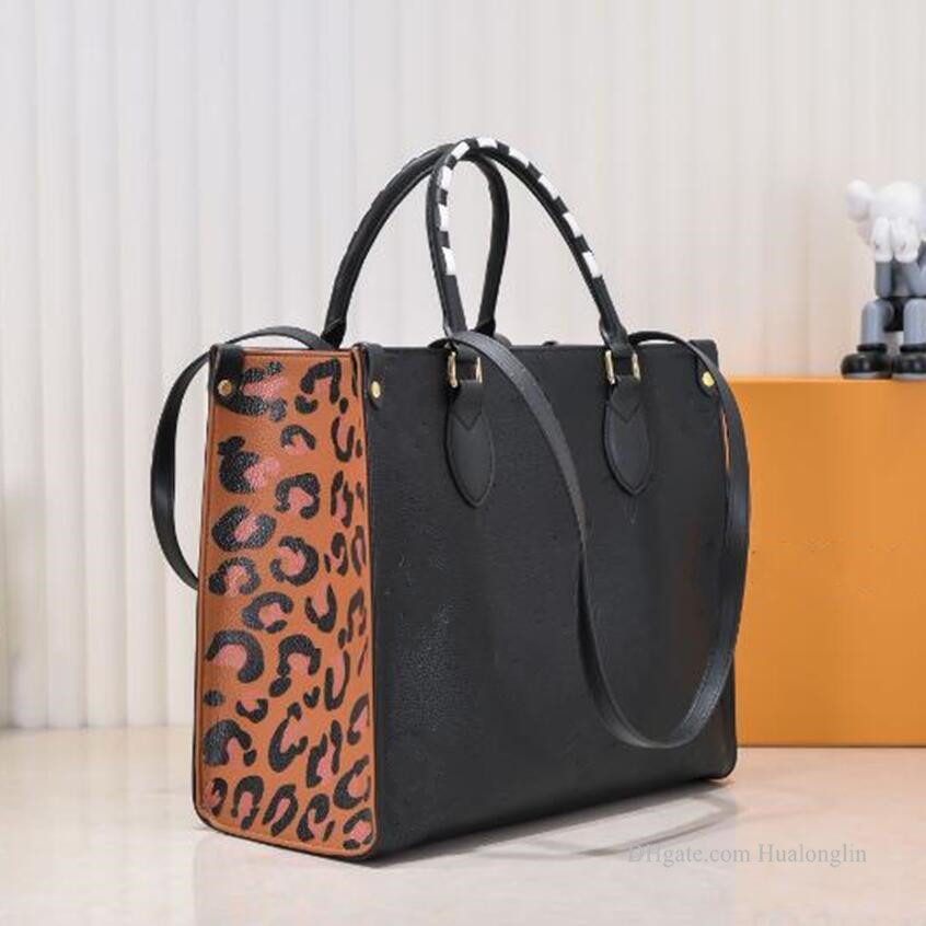 woman tote Designer bag handbag women ladies fashion flower letters embossed patterns leopard purse fashion luxury, Black 25cm
woman tote Designer bag handbag women ladies fashion flower letters embossed patterns leopard purse fashion luxury, Black 25cm