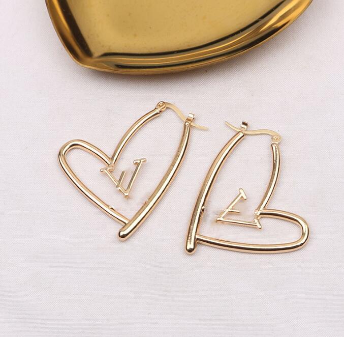 18K Gold Plated Luxury Stud Earring Brand Designers Heart Letters Stud Geometric Famous Women Crystal Rhinestone Earring Wedding Party Jewerlry
18K Gold Plated Luxury Stud Earring Brand Designers Heart Letters Stud Geometric Famous Women Crystal Rhinestone Earring Wedding Party Jewerlry