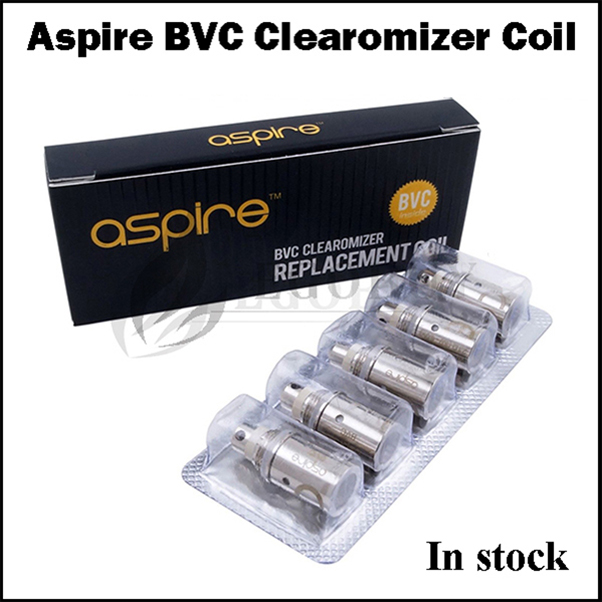 Original Aspire BVC Coil 1.6ohm 1.8ohm 2.1ohm Replacement Coils Head For Aspire ET TE-S Glass K1 CE5 CE5S Tank Clearomizer BDC Atomizer Authentic
Original Aspire BVC Coil 1.6ohm 1.8ohm 2.1ohm Replacement Coils Head For Aspire ET TE-S Glass K1 CE5 CE5S Tank Clearomizer BDC Atomizer Authentic