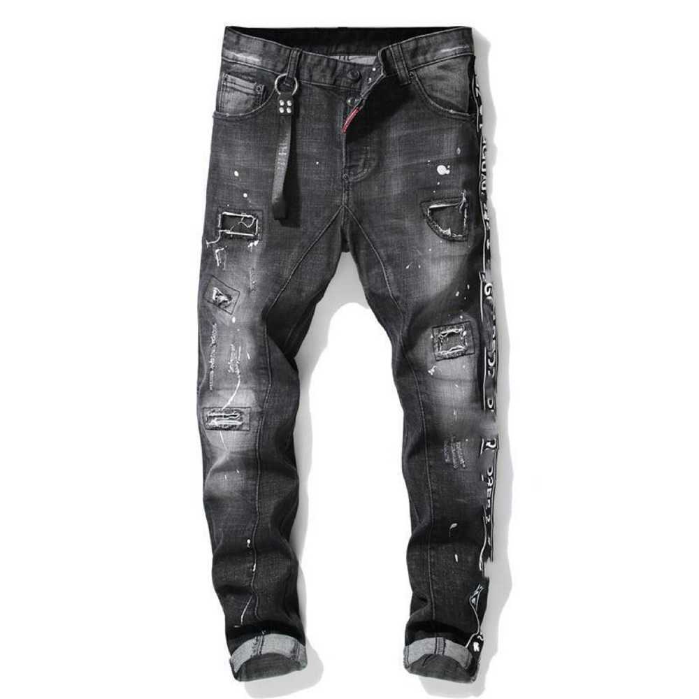 ksubi Rips Cool Stretch Designer Jeans Distressed Ripped Biker Slim Fit Washed Motorcycle Denim s Hip Hop Fashion Man Pants jeans 2023, 1012
ksubi Rips Cool Stretch Designer Jeans Distressed Ripped Biker Slim Fit Washed Motorcycle Denim s Hip Hop Fashion Man Pants jeans 2023, 1012