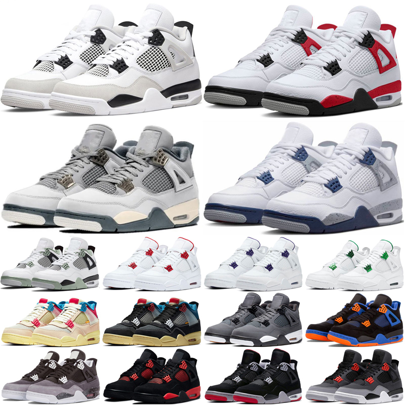 running shoes 4 Basketball Shoes Men Women 4s Black Cat Military Canvas Red Thunder University Blue Thunder Pink Cactus Jack Trainers Outdoor Sports Sneakers 36-47, 44
running shoes 4 Basketball Shoes Men Women 4s Black Cat Military Canvas Red Thunder University Blue Thunder Pink Cactus Jack Trainers Outdoor Sports Sneakers 36-47, 44