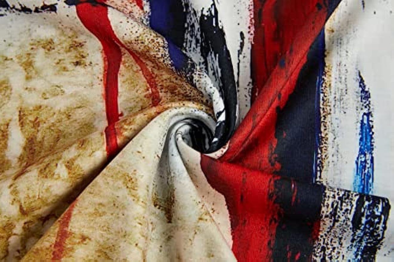 Mens 4th of July T Shirts Independence Day American Flag Route 66 Vintage Henley Button Shirt