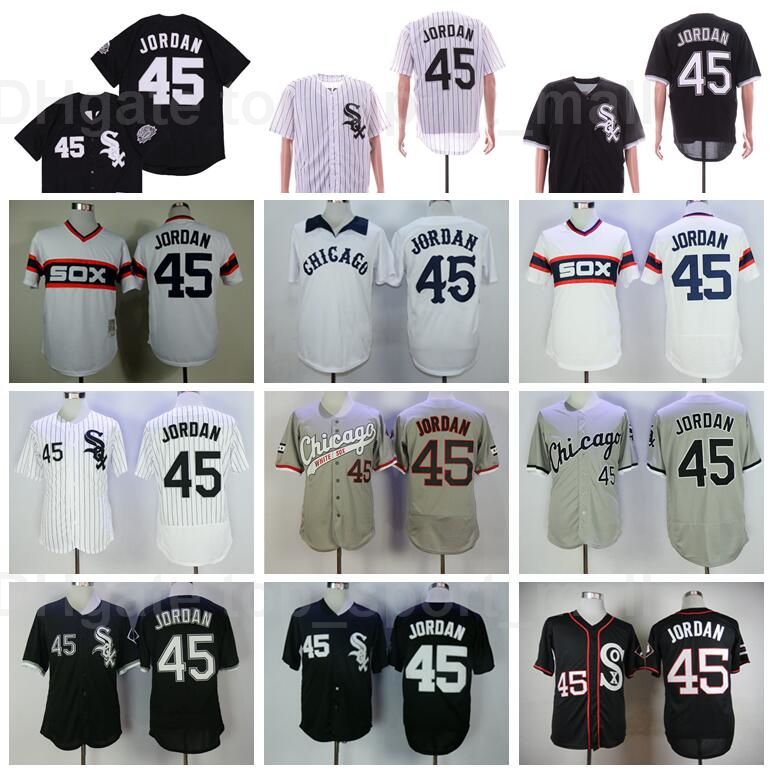 Retror 1983 1994 Vintage 45 Michael Baseball Jersey Retire Pinstripe Pullover Stitched Black White Grey Team Flexbase Cool Base Top/High
Retror 1983 1994 Vintage 45 Michael Baseball Jersey Retire Pinstripe Pullover Stitched Black White Grey Team Flexbase Cool Base Top/High