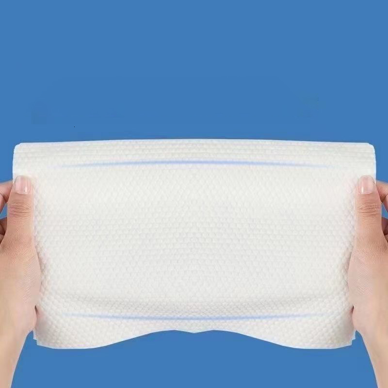 Tissue 400 Sheets Disposable Face Towel Soft Washcloths Cleansing Cotton Tissue Wet Dry Wipes Makeup Remover Towel for Skincare 230615