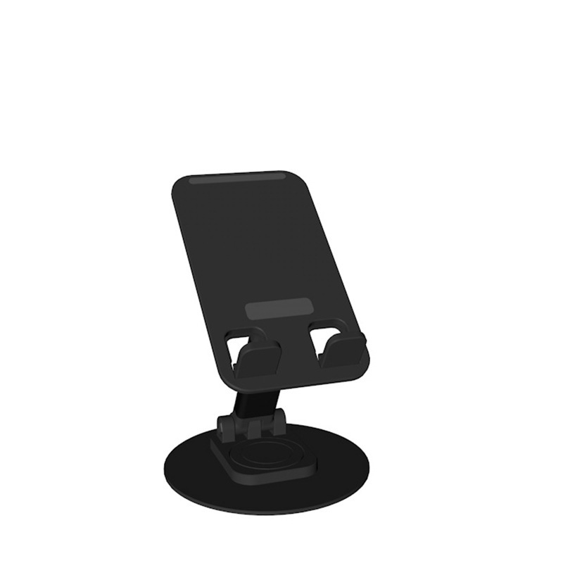 Aluminum Alloy Mobile Phone Bracket Desktop Plate Bracket Plastic Mobile Phone Stand Rotary Folding Holder