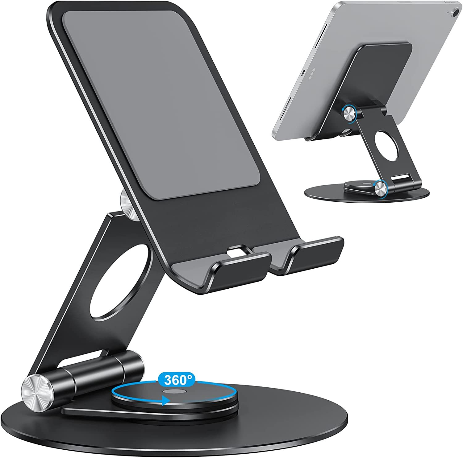 tablet Desktop stand Swivel aluminum stand for ipad mobile phone stand