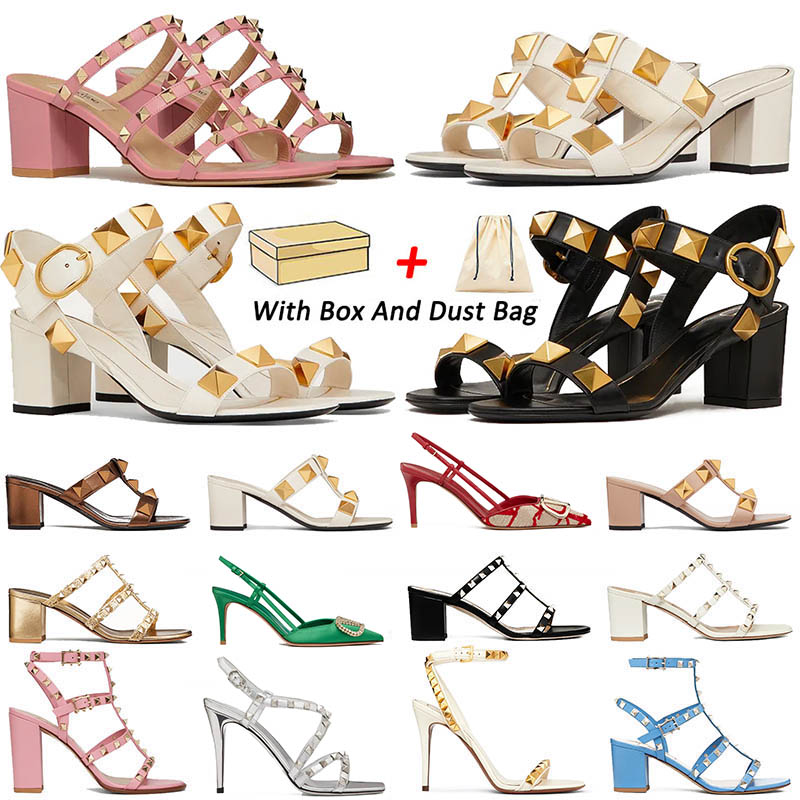 Designer Sandals Women Lady Stud Open Toe With Box High Heels Chunky Sandal Luxury Sexy Stiletto Pointed-Toe Party Office Loafer Size 35-42, 34
Designer Sandals Women Lady Stud Open Toe With Box High Heels Chunky Sandal Luxury Sexy Stiletto Pointed-Toe Party Office Loafer Size 35-42, 34