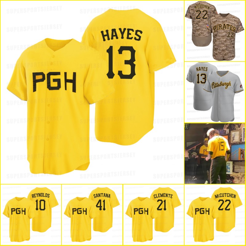 Pirates 2023 City Connect Pittsburgh Baseball Jerseys Ke'Bryan Hayes 3 Dylan Crews Bryan Reynolds Carlos Santana Austin Hedges Andrew McCutchen Ji-Man Choi, Style as pictured
Pirates 2023 City Connect Pittsburgh Baseball Jerseys Ke'Bryan Hayes 3 Dylan Crews Bryan Reynolds Carlos Santana Austin Hedges Andrew McCutchen Ji-Man Choi, Style as pictured