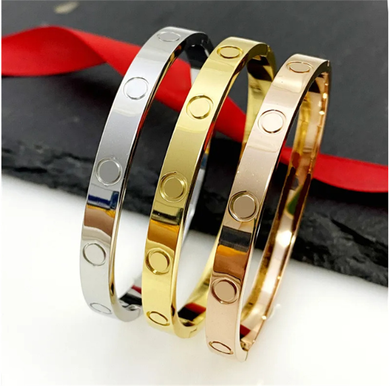 4mm designer bracelet love bracelet luxury bracelets Unisex designer bracelets for Every Occasion Gold Silver Rose Bangle Jewelry bracelets designer for women
4mm designer bracelet love bracelet luxury bracelets Unisex designer bracelets for Every Occasion Gold Silver Rose Bangle Jewelry bracelets designer for women