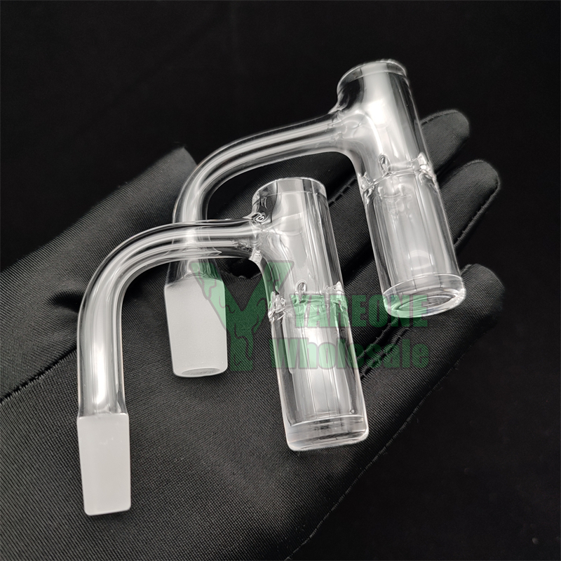 6 Intakes Turbine Auto Spinning Banger 18mmOD Full Weld Beveled Edge 10mm 14mm Male Tourbillon Auto Spinner Quartz Nails YAREONE Wholesale