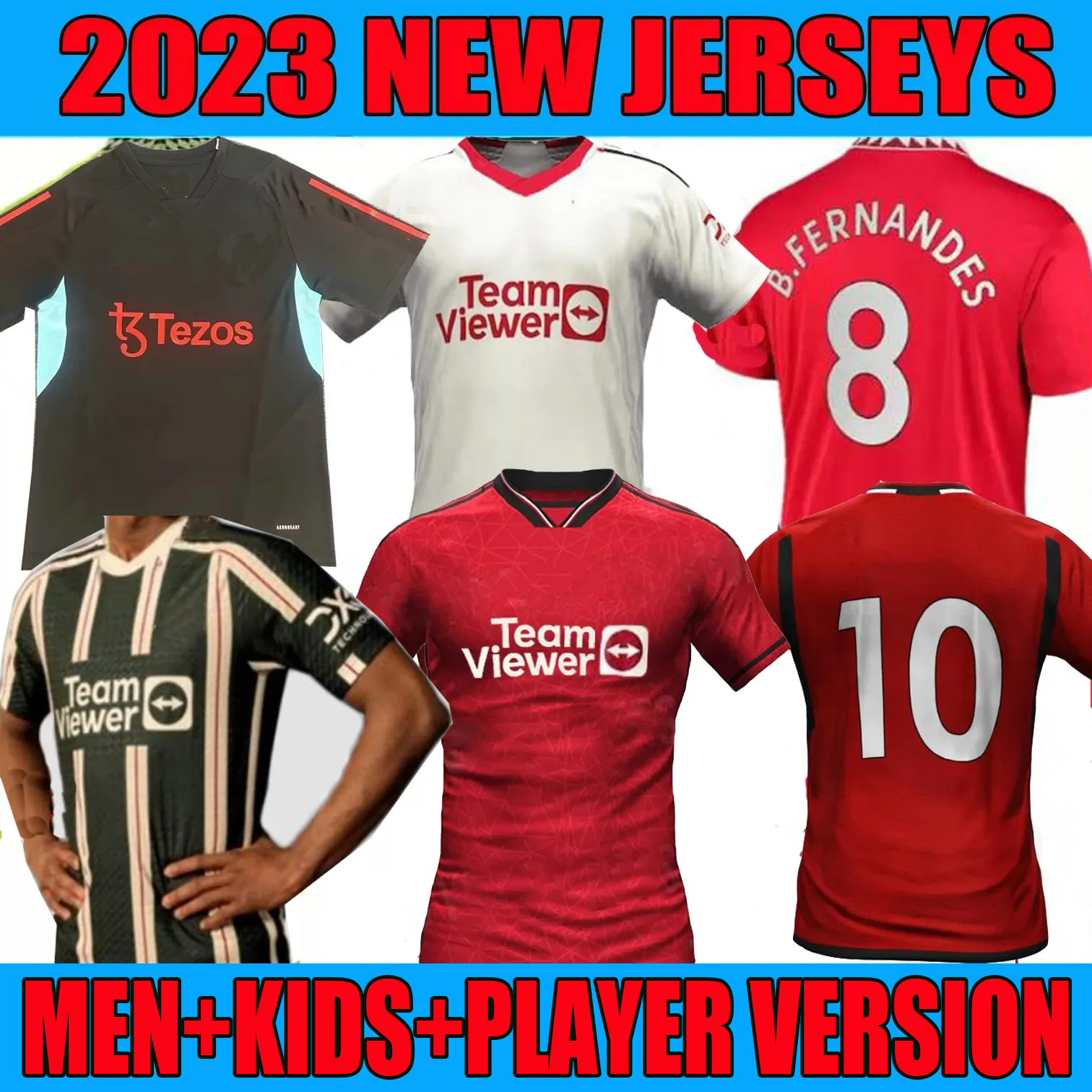 22 23 24 Mans U ELANGA FANS PLAYER VERSION soccer jerseys RASHFORD fans 2023 2024 MARTiNEZ R.VARANE Casemiro ERIKSEN Sancho MARTIAL B. FERNANDES football uniform, 23 24 away player version
22 23 24 Mans U ELANGA FANS PLAYER VERSION soccer jerseys RASHFORD fans 2023 2024 MARTiNEZ R.VARANE Casemiro ERIKSEN Sancho MARTIAL B. FERNANDES football uniform, 23 24 away player version