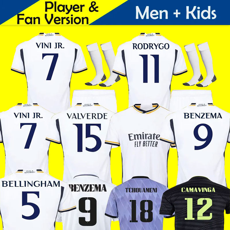 22 23 24 fans Player Version Soccer Jerseys RODRGO BELLINGHAM 2023 2024 VINI JR football shirt reAl madRIDS camiseta de futbol men kids women uniforms MODRIC, 23-24 home+patch2
22 23 24 fans Player Version Soccer Jerseys RODRGO BELLINGHAM 2023 2024 VINI JR football shirt reAl madRIDS camiseta de futbol men kids women uniforms MODRIC, 23-24 home+patch2
