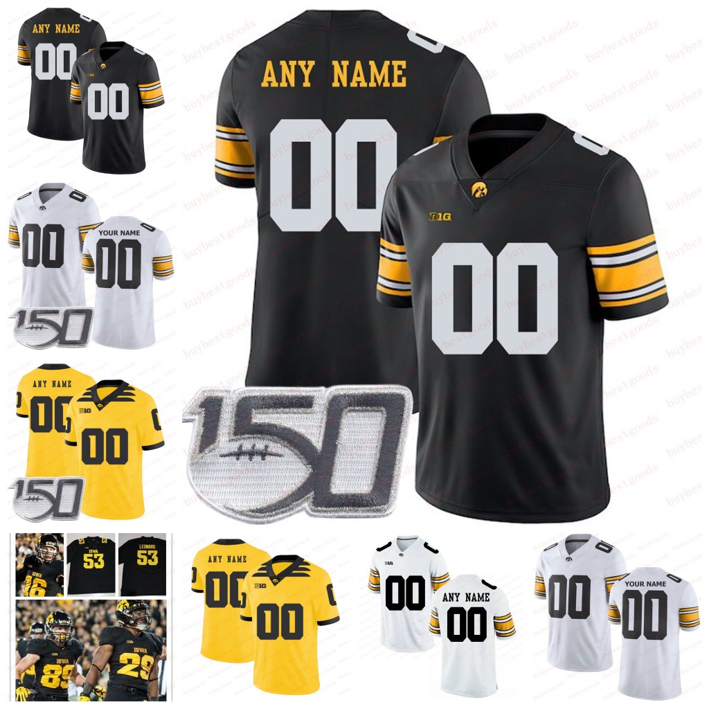 Custom Iowa Hawkeyes Football Jersey 12 Cade McNamara Cooper DeJean Spencer Petras Jack Campbell Sam LaPorta Riley Moss Seth Benson George Kittle Bob Sanders, Black
Custom Iowa Hawkeyes Football Jersey 12 Cade McNamara Cooper DeJean Spencer Petras Jack Campbell Sam LaPorta Riley Moss Seth Benson George Kittle Bob Sanders, Black