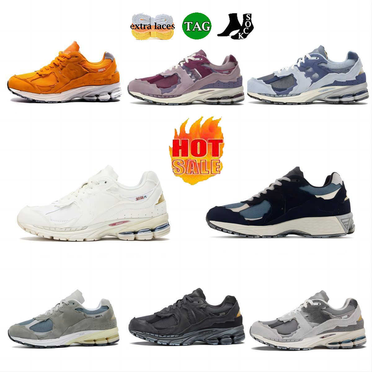 2002R Mens Women Luxury Casual Designer Shoes Triple S Black White Protection Pack Pink Rain Cloud Sea Salt Sail Bowling Sneakers Trainer Size 36-45 New Ballen Sports, N-9
2002R Mens Women Luxury Casual Designer Shoes Triple S Black White Protection Pack Pink Rain Cloud Sea Salt Sail Bowling Sneakers Trainer Size 36-45 New Ballen Sports, N-9