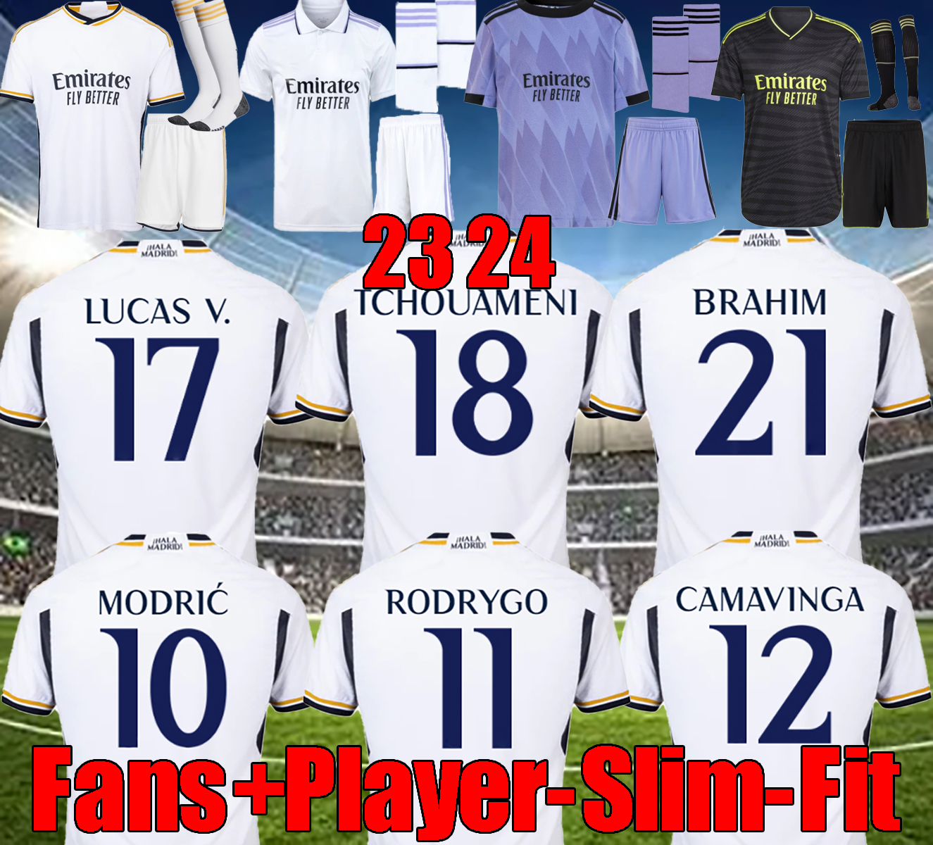 2023 BELLINGHAM VINI JR soccer jerseys Tchouameni 23 24 football shirt Real Madrids CAMAVINGA ALABA Rodrygo LONG SLEEVE Camisetas men kids kit uniforms fans player, 22-23 away+patch
2023 BELLINGHAM VINI JR soccer jerseys Tchouameni 23 24 football shirt Real Madrids CAMAVINGA ALABA Rodrygo LONG SLEEVE Camisetas men kids kit uniforms fans player, 22-23 away+patch