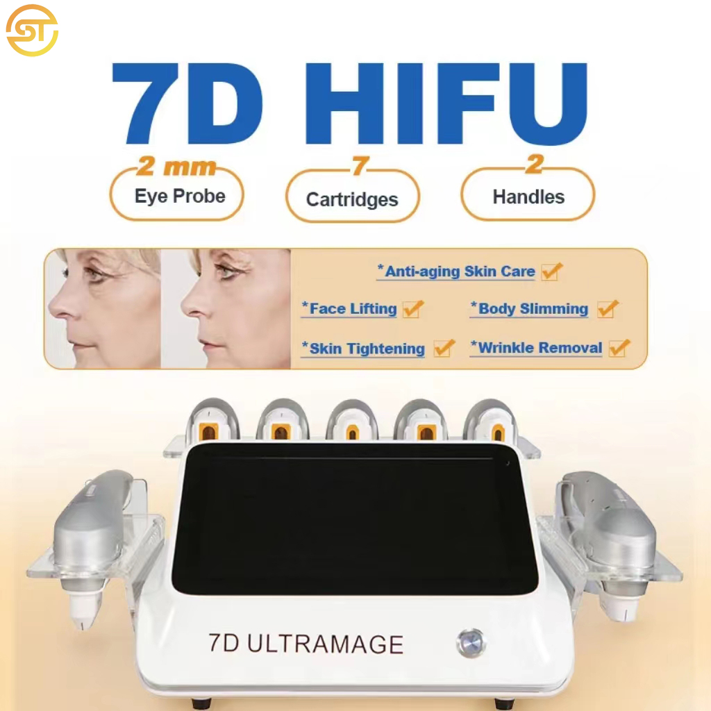 Newest Ultra 7D HIFU Anti Aging Face Lifting Wrinkle Removal 2 IN 1 HIFU machine High Intensity Ultrasound Skin Tightening Slimming Device
Newest Ultra 7D HIFU Anti Aging Face Lifting Wrinkle Removal 2 IN 1 HIFU machine High Intensity Ultrasound Skin Tightening Slimming Device