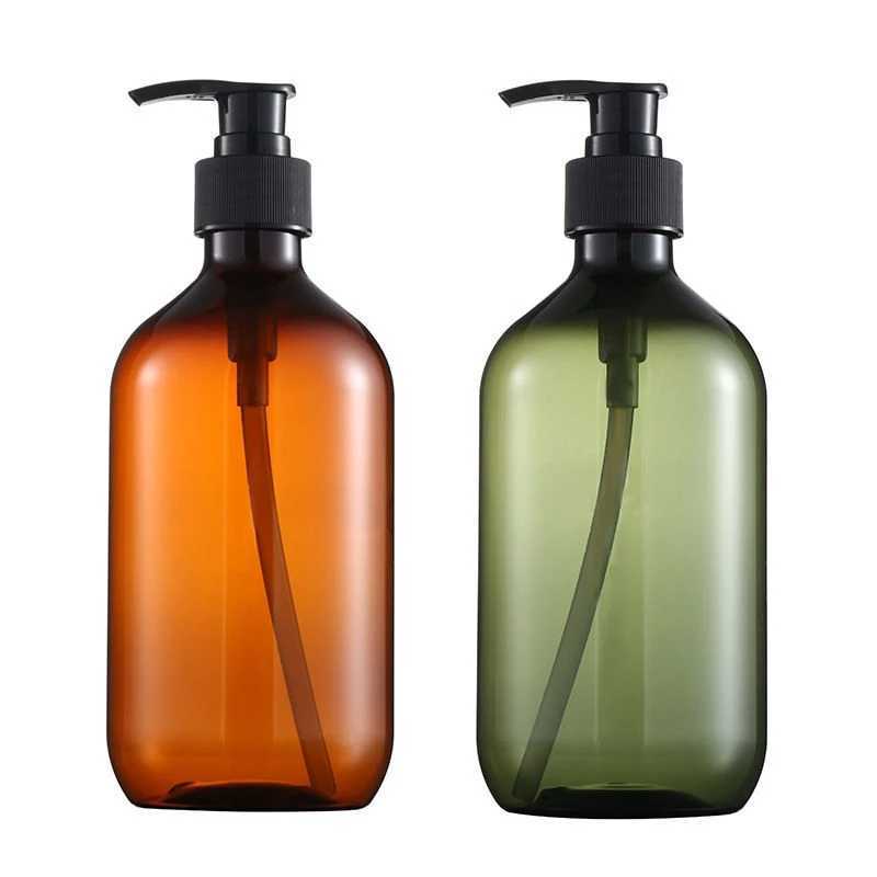 Update New 300/500Ml Portable Lotion Shampoo Dispensers Bathroom Shower Gel Holder Soap Dispenser Empty Bath Pump Refillable Bottles