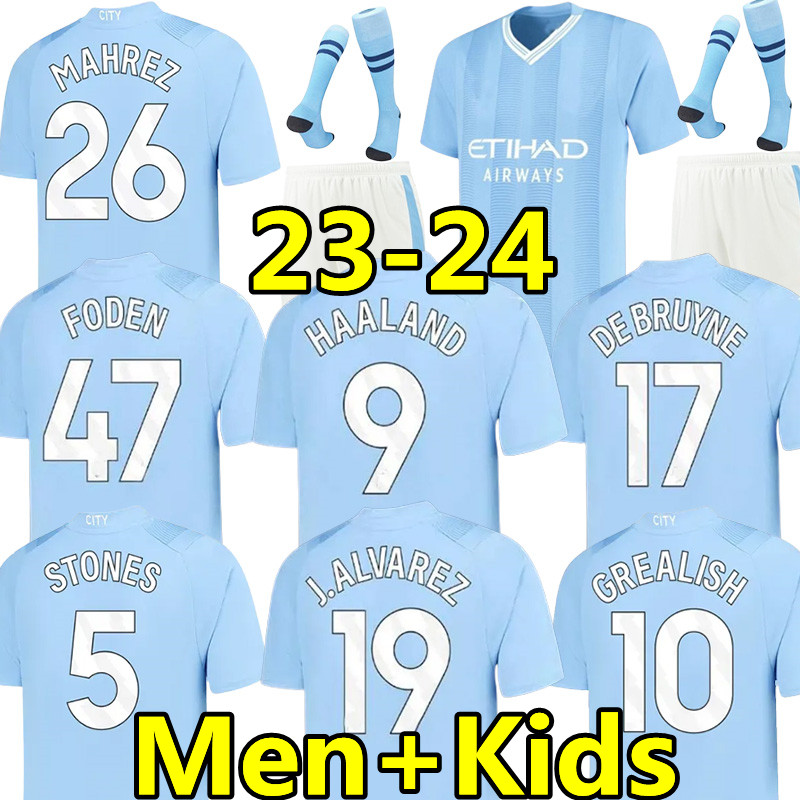 23 24 MANS CITIES SOCCER JERSEYS Haaland GREALISH DE BRUYNE FODEN MAHREZ GUNDOGAN BERNARDO ALVAREZ STONES 2023 2024 MANCHESTERS football shirts kids kits Jersey, 23-24 home patch
23 24 MANS CITIES SOCCER JERSEYS Haaland GREALISH DE BRUYNE FODEN MAHREZ GUNDOGAN BERNARDO ALVAREZ STONES 2023 2024 MANCHESTERS football shirts kids kits Jersey, 23-24 home patch