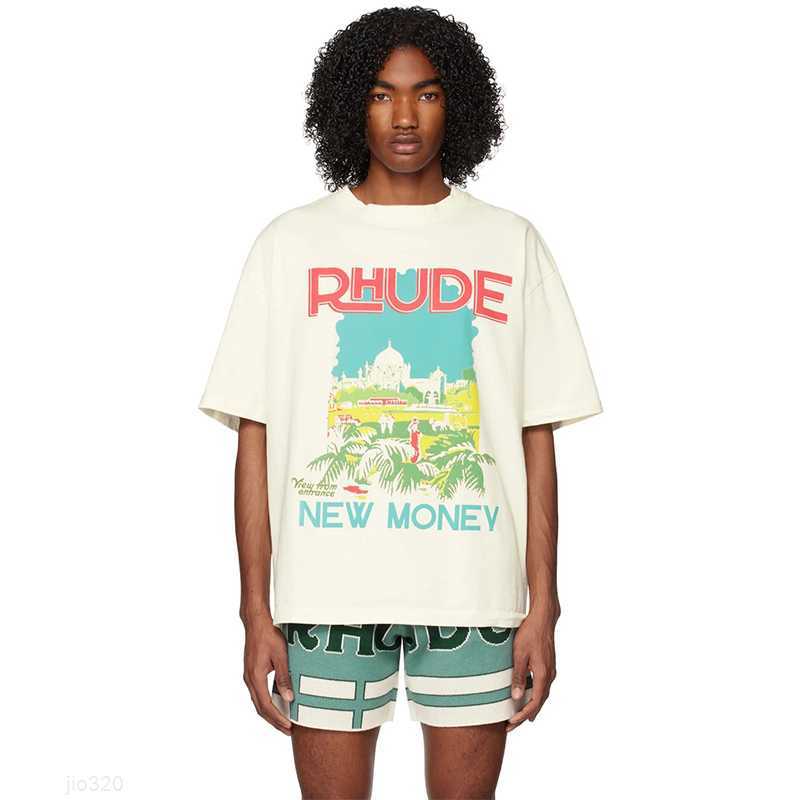 Men's T-shirts Rhude New Money Windowsill t Shirt Palace Landscape Print High Street Cotton Men's and Women's Loose Short-sleeved T-shirt Topfzjd, Beige
Men's T-shirts Rhude New Money Windowsill t Shirt Palace Landscape Print High Street Cotton Men's and Women's Loose Short-sleeved T-shirt Topfzjd, Beige