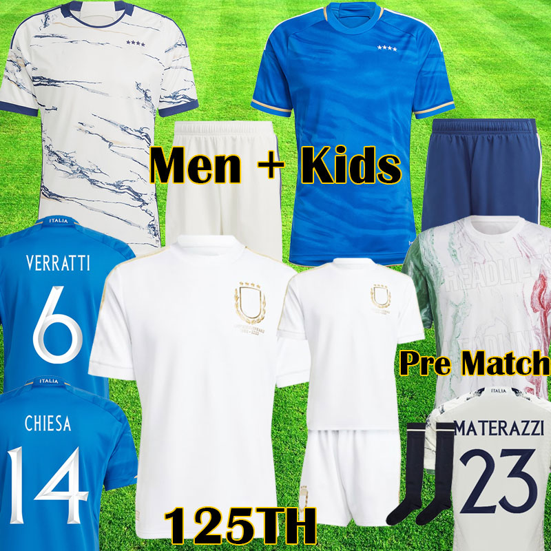2023 125TH Italian soccer JerseyS BARELLA 23 24 Renaissance CHIELLINI 125 Year Anniversary ITALYS football shirts VERRATTI men kids BARELLA kits uniforms Italia, Home
2023 125TH Italian soccer JerseyS BARELLA 23 24 Renaissance CHIELLINI 125 Year Anniversary ITALYS football shirts VERRATTI men kids BARELLA kits uniforms Italia, Home