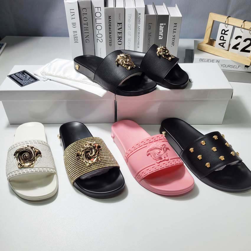 Sandals Slippers Fahsion Summer Girls Men Women Beach Slides Black White Red Blue yellow pink Solid Color Rubber Premium Metal head Slippers, #9
Sandals Slippers Fahsion Summer Girls Men Women Beach Slides Black White Red Blue yellow pink Solid Color Rubber Premium Metal head Slippers, #9