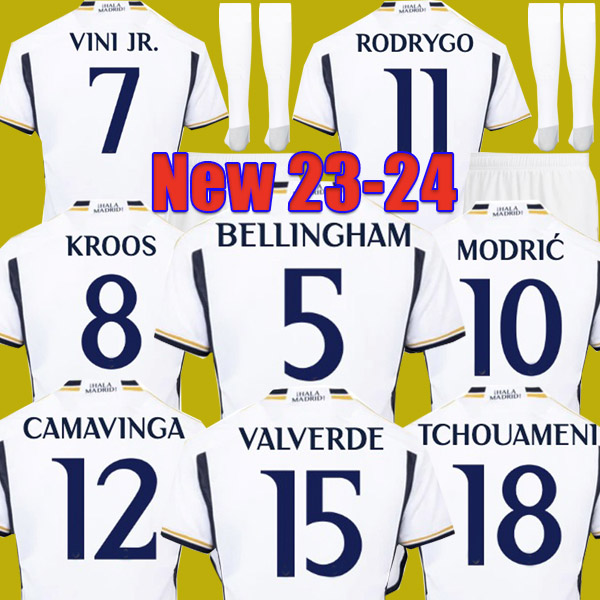 VINI JR #7 RODRYGO #11 BELLINGHAM #5 soccer jerseys 23 24 football shirt MODRIC KROOS VALVERDE CAMAVINGA camiseta de futbol men kids kit 2023 2024 uniform camisetas, Player home
VINI JR #7 RODRYGO #11 BELLINGHAM #5 soccer jerseys 23 24 football shirt MODRIC KROOS VALVERDE CAMAVINGA camiseta de futbol men kids kit 2023 2024 uniform camisetas, Player home