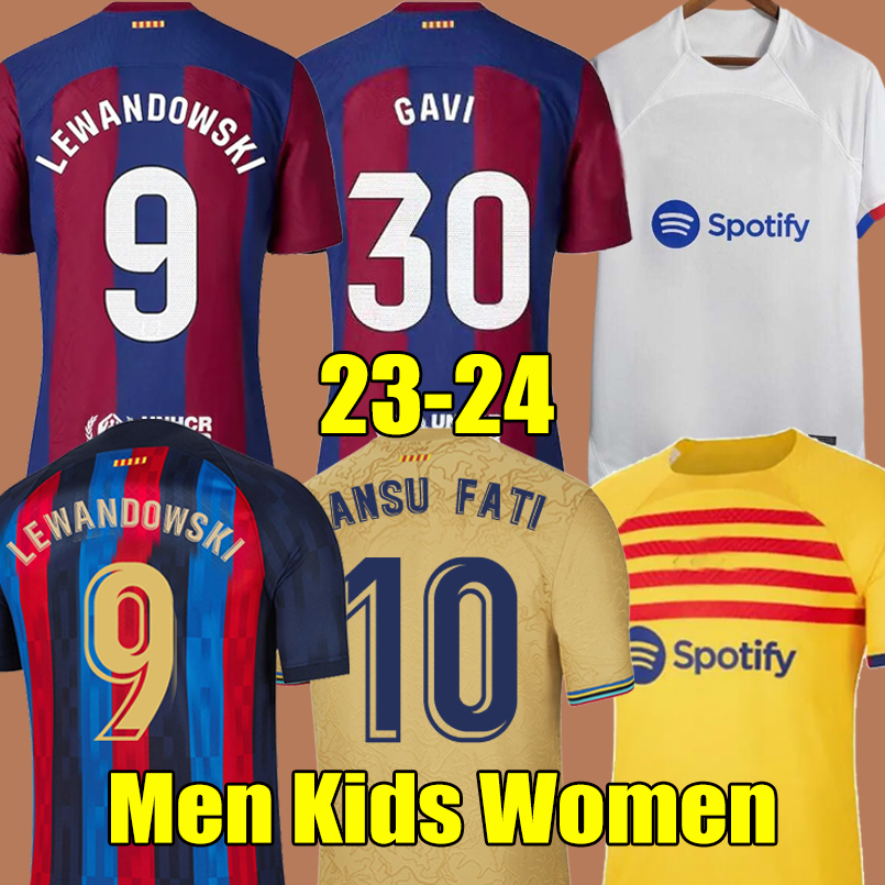 23 24 LEWANDOWSKI soccer jerseys ANSU FATI BARCELONAS PEDRI GAVI FERRAN RAPHINHA 2023 2024 F. DE JONG DEST Camisetas football shirt men kids kit 888, 23-24 home
23 24 LEWANDOWSKI soccer jerseys ANSU FATI BARCELONAS PEDRI GAVI FERRAN RAPHINHA 2023 2024 F. DE JONG DEST Camisetas football shirt men kids kit 888, 23-24 home