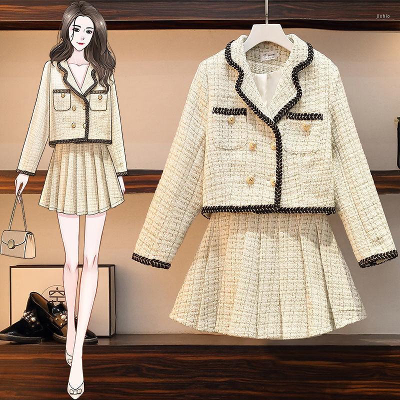Work Dresses Pleated Skirt Matching Sets For Women 2023 Fashion Temperament College Two-piece Suit Aesthetic Uniform Cardigan Clubwear