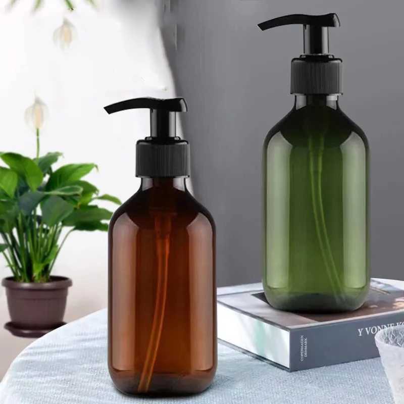 Update New 300/500Ml Portable Lotion Shampoo Dispensers Bathroom Shower Gel Holder Soap Dispenser Empty Bath Pump Refillable Bottles