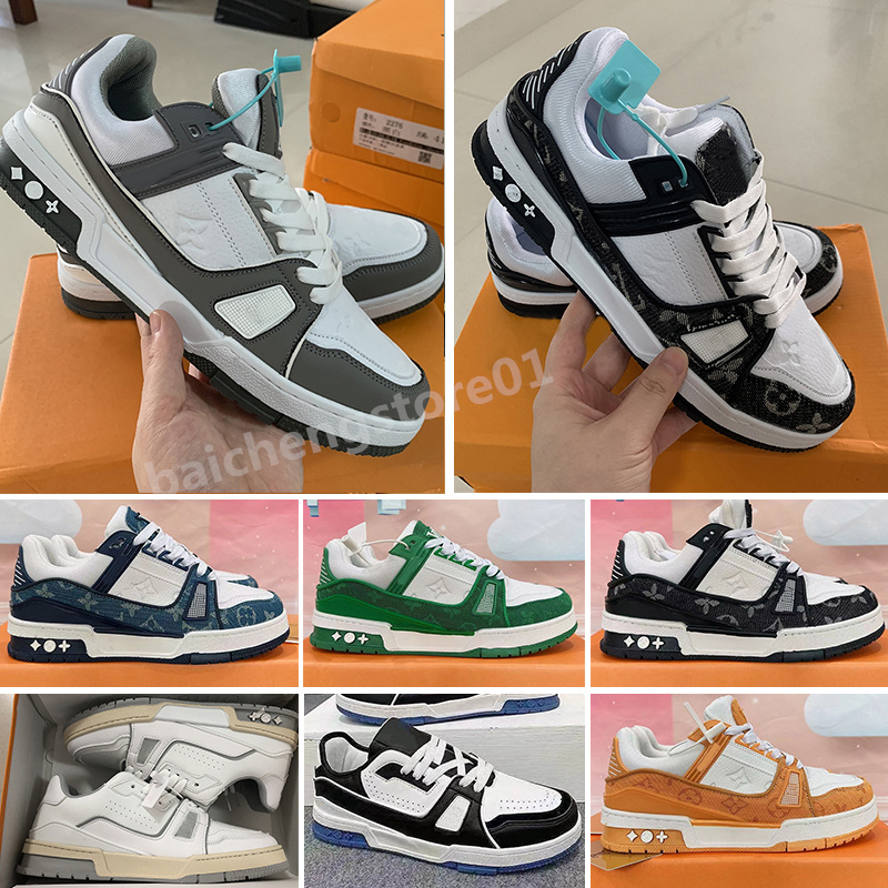 Classic casual shoes Trainer Sneaker Embossed printing letter luxury designer shoes women men platform leather rubber summer denim triple white pink size 35-45 b4, Color 6
Classic casual shoes Trainer Sneaker Embossed printing letter luxury designer shoes women men platform leather rubber summer denim triple white pink size 35-45 b4, Color 6