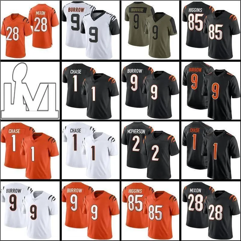 Jersey 9 Joe Burrow 1 Ja'Marr Chase Football''Nfl''Jersey Tee Higgins 94 Sam Hubbard Jessie Mixon 2 Evan McPherson Uzomah Logan Wilson Chido, Women jersey
Jersey 9 Joe Burrow 1 Ja'Marr Chase Football''Nfl''Jersey Tee Higgins 94 Sam Hubbard Jessie Mixon 2 Evan McPherson Uzomah Logan Wilson Chido, Women jersey