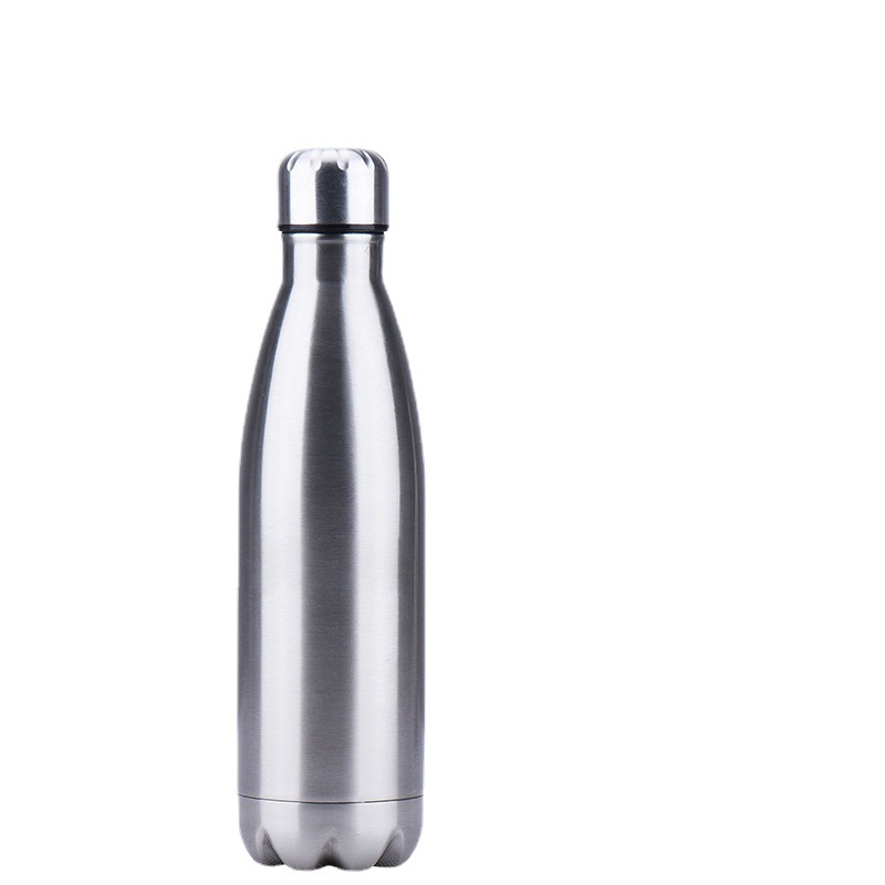 Coke Bottle Stainless Steel Fashion Thermos 500ml Cup Bowling Sports Kettle Creative Gift