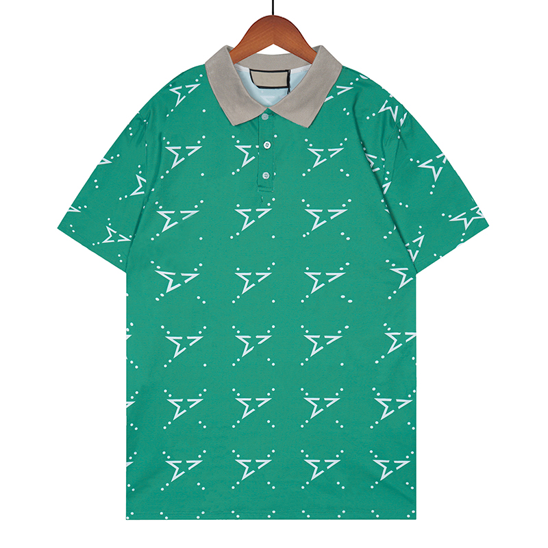 G Designers T-shirt Lapel Mens Stylist Polo Shirts Luxury Letter Geometric Designer Clothes Short Sleeve Fashion Womens Summer Tees, Green
G Designers T-shirt Lapel Mens Stylist Polo Shirts Luxury Letter Geometric Designer Clothes Short Sleeve Fashion Womens Summer Tees, Green