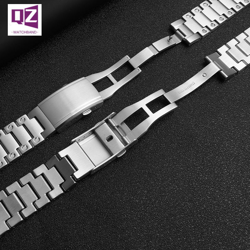 Watch Bands Stainless Steel watchband for casio GW-B5600 DW5600/M5610/GMW-B5000/GA2100/GM-2100 GM5600 watch band metal steel strap Bracelet 230616