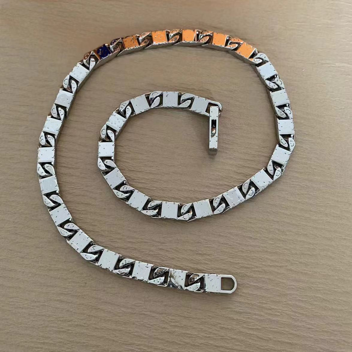 New Titanium Steel Bracelet Chain Bracelet Designer Bracelets Chirstmas Women Men Necklace For Lover Luxury Jewelry