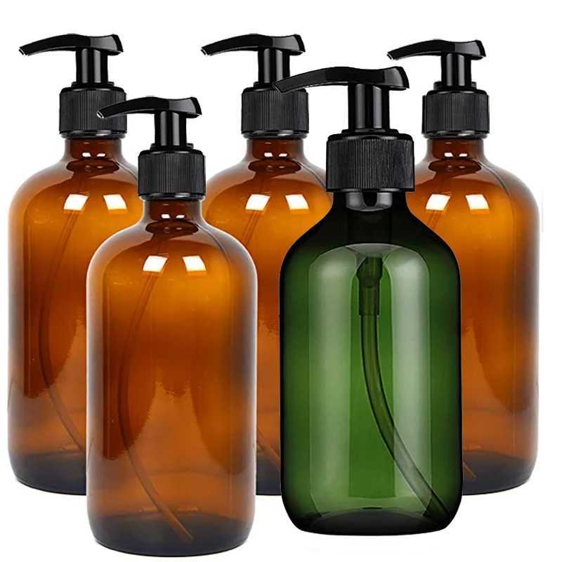 Update New 300/500Ml Portable Lotion Shampoo Dispensers Bathroom Shower Gel Holder Soap Dispenser Empty Bath Pump Refillable Bottles