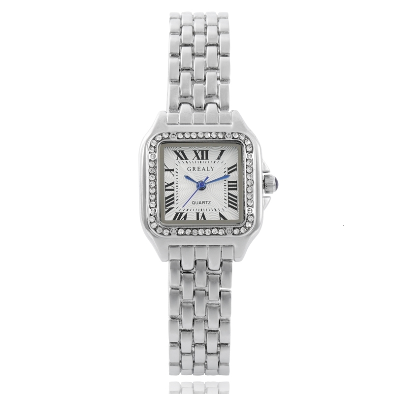 Women's Watches High Quality Women Watches Stainless Steel Quartz Watch Fashion Casual Square Roman Scale Wristwatch Clocks Relogio Feminino 2306 - view 5