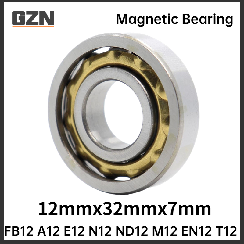 

1PCS Free Shipping High quality Magnetic Bearing Angular Contact Separation Motor Ball Bearing FB12 A12 E12 N12 ND12 M12 EN12 T12 12*32*7mm