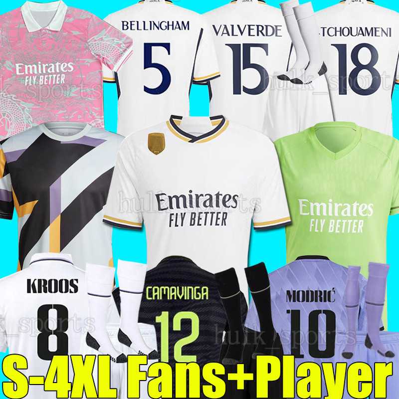 4XL 23/24 BELLINGHAM Finals soccer jerseys dragon version champion football shirt ALABA TCHOUAMENI CAMAVINGA MODRIC VALVERDE VINI JR COURTOIS men kids kits set, 22-23 home
4XL 23/24 BELLINGHAM Finals soccer jerseys dragon version champion football shirt ALABA TCHOUAMENI CAMAVINGA MODRIC VALVERDE VINI JR COURTOIS men kids kits set, 22-23 home