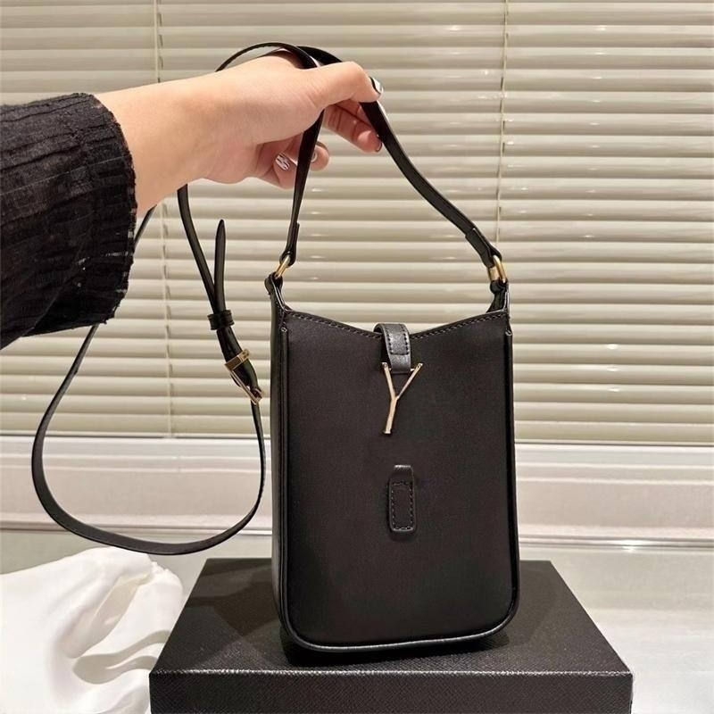 woman mens mini phone bags designer bag crossbody shoulder bag fashion cross body Leather Gold Letters 5A