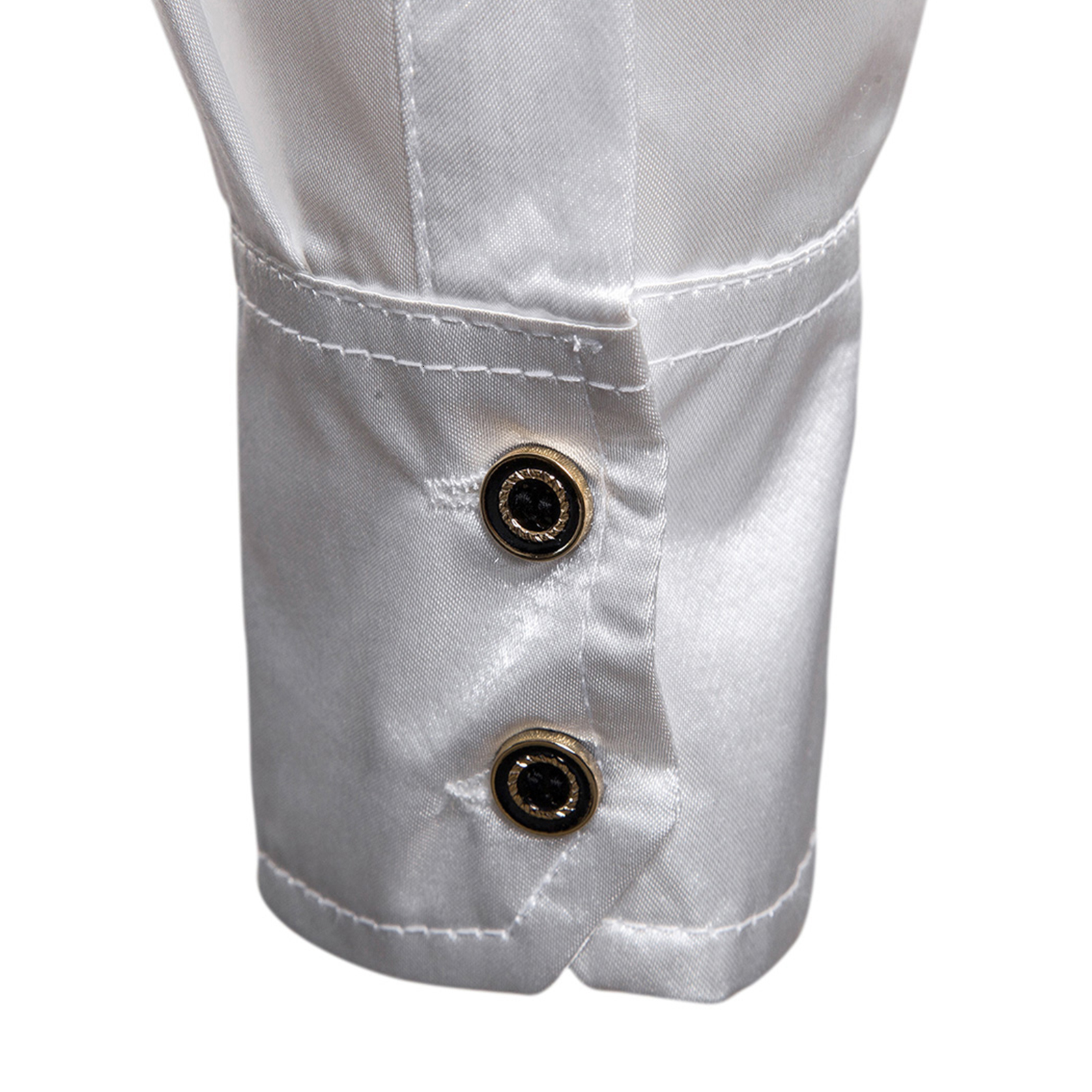 Men's Dress Shirts Men's Shirt Sequined Performance Nightclub Men's Host MC Men's Lapel Long Sleeve Solid Color Shirt Mens Dress S