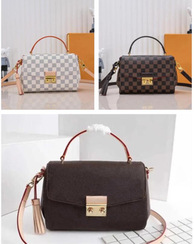 CROISETTE Genuine Leather Tote Designer Shoulder Bags Lady Handbags for Women Crossbody Purses Top Handle Totes Fashion Woman Cross Body Bag Female Handbag, Coffee grid
CROISETTE Genuine Leather Tote Designer Shoulder Bags Lady Handbags for Women Crossbody Purses Top Handle Totes Fashion Woman Cross Body Bag Female Handbag, Coffee grid