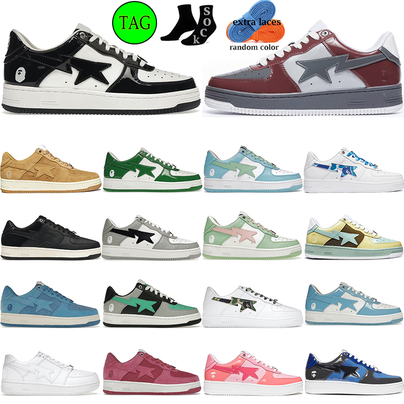 Designer running shoes bapesta trainers mens womens sta Low platform Black Camo bule Grey Black Beige Suede jogging sports sneakers size 36-45, 15 midnight navy 40-45
Designer running shoes bapesta trainers mens womens sta Low platform Black Camo bule Grey Black Beige Suede jogging sports sneakers size 36-45, 15 midnight navy 40-45