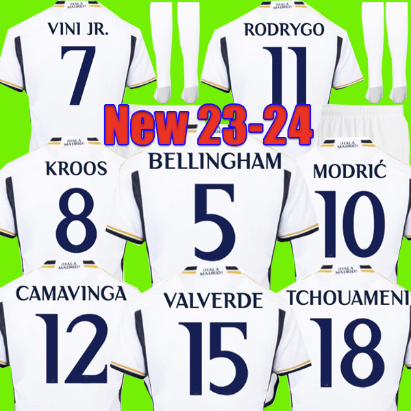 VINI JR #7 RODRYGO #11 BELLINGHAM #5 soccer jerseys 23 24 football shirt MODRIC VALVERDE CAMAVINGA REAL MADRIDS camiseta de futbol men kids kit 2023 2024 camisetas, 23-24 home
VINI JR #7 RODRYGO #11 BELLINGHAM #5 soccer jerseys 23 24 football shirt MODRIC VALVERDE CAMAVINGA REAL MADRIDS camiseta de futbol men kids kit 2023 2024 camisetas, 23-24 home