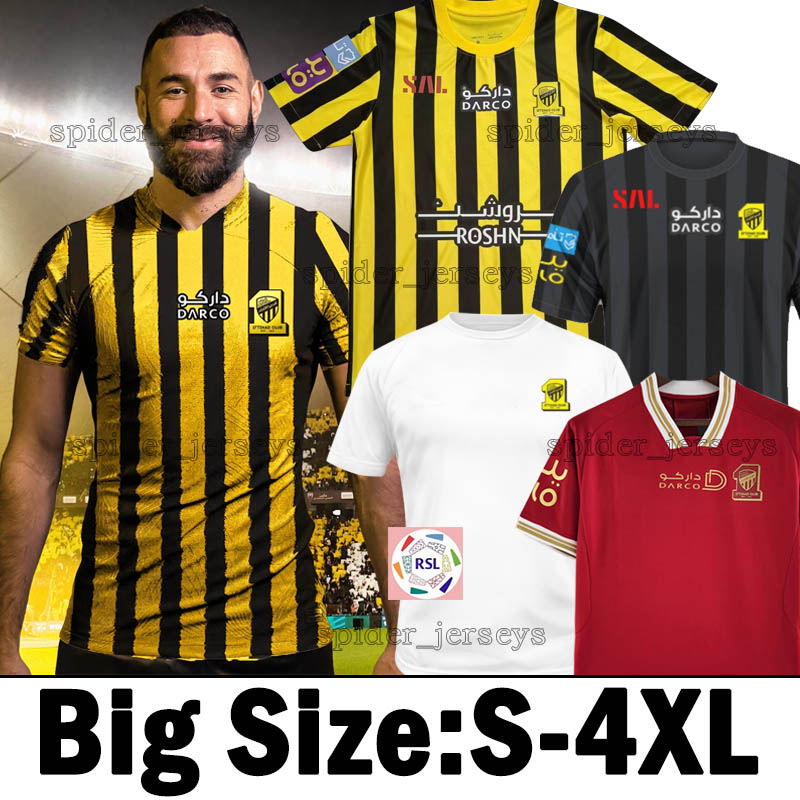 XXXL 4XL 22 23 Al Ittihad soccer jerseys 2023 Benzema Kante men custom jerseys fans player version adult football Red shirt top New Home Third Men Uniforms, Yidihade 22-23 red
XXXL 4XL 22 23 Al Ittihad soccer jerseys 2023 Benzema Kante men custom jerseys fans player version adult football Red shirt top New Home Third Men Uniforms, Yidihade 22-23 red