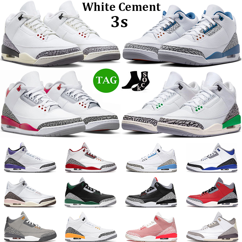 Jumpman 3 3s Basketball Shoes Men Women White Cement Fire Red Wizards Lucky Green Racer Blue Dark Iris Unc Mens Trainers Outdoor Sneakers, #23
Jumpman 3 3s Basketball Shoes Men Women White Cement Fire Red Wizards Lucky Green Racer Blue Dark Iris Unc Mens Trainers Outdoor Sneakers, #23