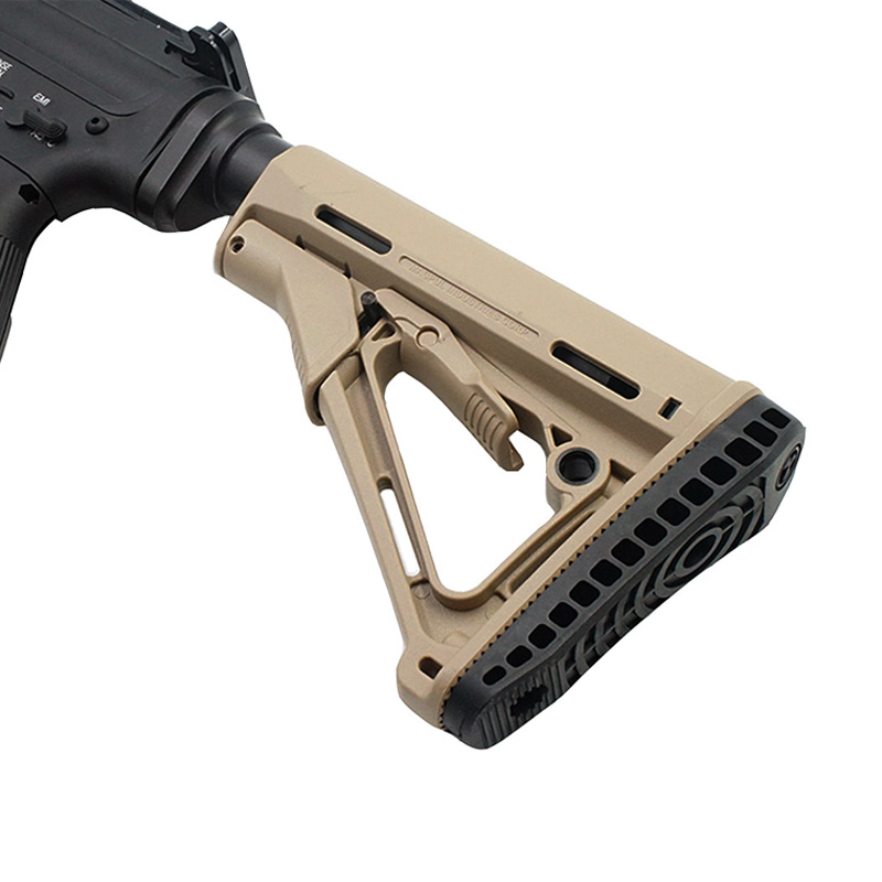 Tactical PTS CTR Carbine Rifle Stock with Enhanced Rubber Butt-pad Commercial Spec 6 Position Collapsible Stock Buttstock Nylon Polymer Construction, Black
Tactical PTS CTR Carbine Rifle Stock with Enhanced Rubber Butt-pad Commercial Spec 6 Position Collapsible Stock Buttstock Nylon Polymer Construction, Black