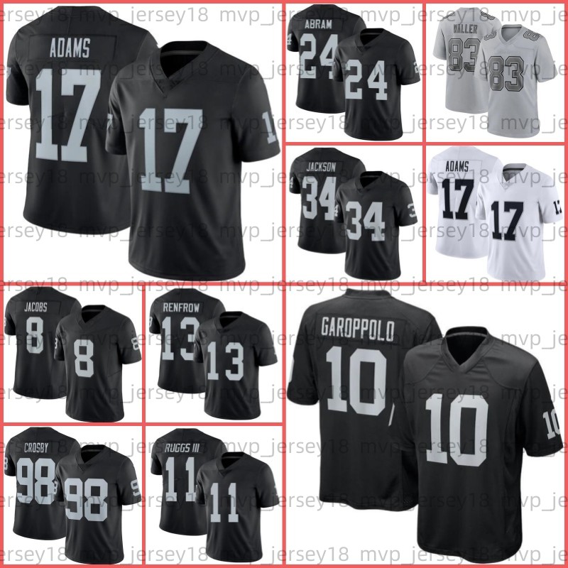 10 Jimmy Garoppolo 8 Josh Jacobs Football Jersey Davante Adams Maxx Crosby Hunter Renfrow Chandler Jones Johnathan Abram Clelin Ferrell Bo Jackson, Women jersey
10 Jimmy Garoppolo 8 Josh Jacobs Football Jersey Davante Adams Maxx Crosby Hunter Renfrow Chandler Jones Johnathan Abram Clelin Ferrell Bo Jackson, Women jersey